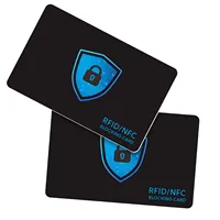 Anti-Diebstahl-Blockierkarte RFID-Blockierkarte NFC E-Feld-Abschirmkarten Blocker-Karte für 13,56MHz Signalschutz RFID-Karte