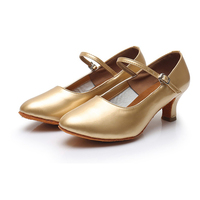 Chaussures de danse ligne or pour femme chaussures de danse de salon