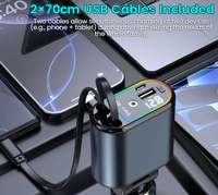 Chargeur de voiture électronique automobile à charge rapide Type C, chargeur de téléphone portable original pour voiture, chargeur de téléphone de voiture générique de haute qualité