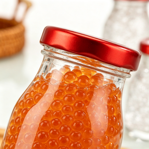 Échantillon Gratuit - Pot en Verre Vide avec Couvercle à Vis pour <span class=keywords><strong>Miel</strong></span>, Confiture, Lait, Pouding, Gelée, Nid d'Oiseau - 50ml, 70ml, 100ml, 150ml, 200ml, 280ml - Product Image 5