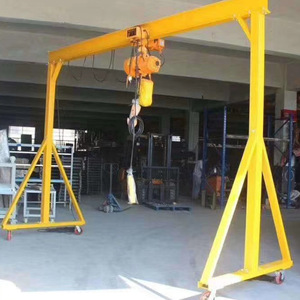 Gantry <b>Crane</b> 1 Ton Industrial Motorized Portable Assembly Lifting Equipment - Product Image 1