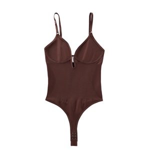 IStapromo Gifts odysuit Combinaison de sport sexy sculptante pour femme, avec short gainant et sangle dorsale extensible - Product Image 5