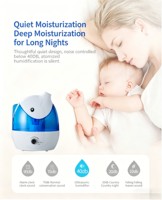 Humidificateur d'arômes ultrasonique en forme de dauphin, portable, électrique, à brume rapide, aromathérapie, veilleuse, capacité de 2,5 L, silencieux 40 dB pour la maison