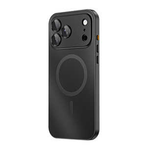 Sang Trọng Kim Loại <span class=keywords><strong>Bumper</strong></span> Trường Hợp Điện Thoại Với Khóa 2 Trong 1 Mạnh Mẽ Magnetic Cover Quay Lại Matte Cạnh Kim Loại Máy Ảnh Khung Đối Với <span class=keywords><strong>iPhone</strong></span> 17 Pro Max - Product Image 5