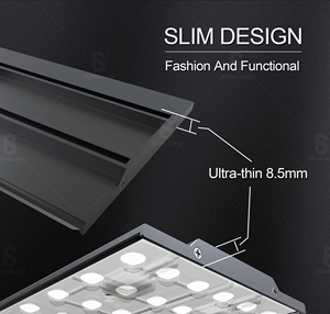 ShineLong Projecteur LED sur rail ultra-mince 75W UGR<19 CRI90 150LM/W pour supermarchés, commerces de détail et bureaux - Product Image 4