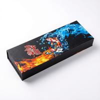 Boîte cadeau en papier personnalisée en gros avec couvercle et base, boîte rectangulaire longue et étroite pour produits