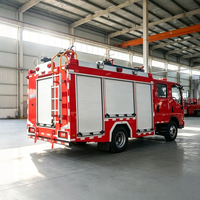 Camion de pompiers Foton 4x2 avec réservoir d'eau, véhicule de secours d'urgence pour la protection incendie municipale