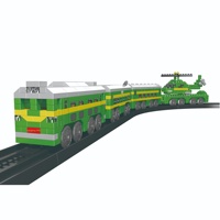 Blocs de construction, train électrique à grande vitesse, modèle de voie ferroviaire urbaine, jouet électronique éducatif pour enfants, plastique ABS