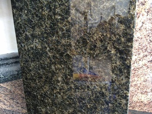 UNION Premium Modern Polished Verde Ubatuba <b>Granite</b> <b>Slab</b> Cut-To-Size Eco-Friendly Lightweight Kitchen Staircase Bathroom Outdoor - Product Image 1