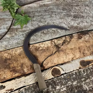 Garden Farm <strong>Sickle</strong> Hand Held <strong>Tool</strong> With Long Handle for Cutting Grass - Product Image 5