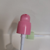 Chine OEM 18410 Pompe de traitement de liquide et de crème en plastique avec capuchon, vente en gros, échantillon gratuit, couleur/logo personnalisés