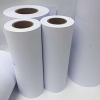 Papier pour traceur CAD antistatique blanc haute résistance personnalisé pour l'usine textile