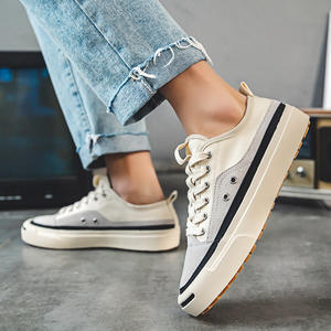 Chaussures tendance en toile pour hommes, nouveau style 2026, baskets basses respirantes d'été, décontractées et polyvalentes - Product Image 3