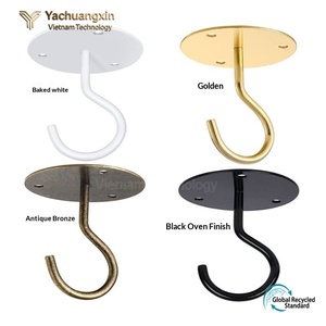 Modern Eco-Friendly Metal Ceiling <b>Hooks</b> <b>for</b> Clothing Use Wall Mounted Iron <b>Hanging</b> Bird Feeder and Plant Decorative <b>Hooks</b> - Product Image 4