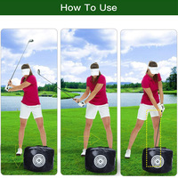 Entraîneur de swing de golf pour la puissance, la précision et l'échauffement, kit d'entraînement de golf en PVC, origine Chine