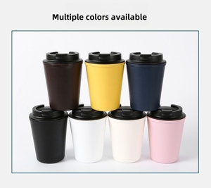 Vasos de <span class=keywords><strong>Caf</strong></span>é Reutilizables con Diseño Personalizado, Impresión de Logotipo, Bajo MOQ, Vasos de Plástico Reutilizables para Cafeterías - Product Image 6