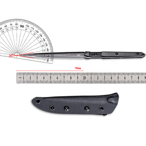 小型ストレートエクスプレスティーボックスオープナーオールインワンキールポータブル自己防衛シャープステンレススチール屋外用 - Product Image 2