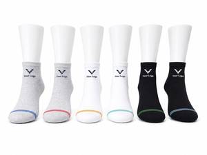 Lowcut Sports <b>Socks</b> 100% Cotton Breathable Solid Color With Customizable Logo For Daily Casual Wear Summer Style - Product Image 2