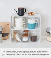 Panneau mural magnétique Home Tower, petite plaque métallique avec crochets et étagère, organisateur de rangement pour cuisine ou entrée - Acier
