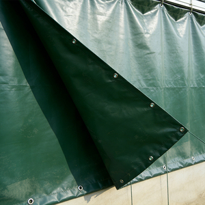 Lona Impermeable para Granjas Avícolas, Lona de PVC Reforzada de 650 g/m², Color Verde, para Exteriores - Product Image 3