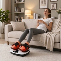 Mini-entraîneur de pieds et de chevilles automatique à pédale pour sous le bureau, pour la rééducation et la thérapie physique