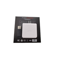 Mini Lector de Tarjetas/Controles RFID sin Contacto NFC USB Tipo C ISO14443A 13.56MHz, Lector de Etiquetas NFC 1K para Android, Windows y Mac
