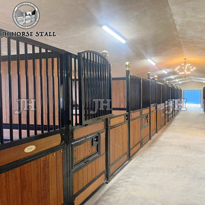 Panneaux internes résistants d'écuries d'équipement de cheval de style europé<span class=keywords><strong>en</strong></span> de bâtiment Boîte de portes de stalle de cheval avec le revêtement de poudre - Product Image 2