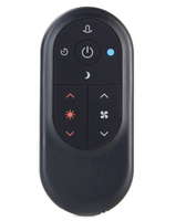 Ventilador de techo inalámbrico personalizado RF 433Hz 2,4 GHz Control remoto con código fijo Función de voz BLE Rango de 20m 11 teclas