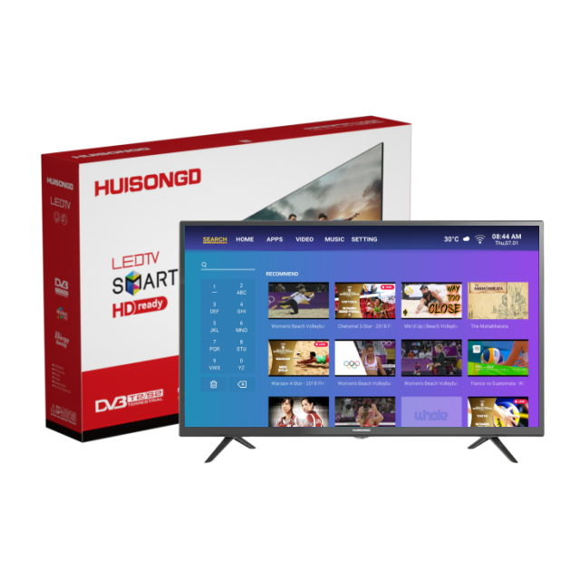 Custom 32-Inch Smart LED TV Full HD Android Television with 4K WiFi Hotel Use HDTV