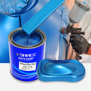 हॉट सेलिंग नई कैंडी रंगीन कार पेंट 1k शानदार नीले मोती उन्नत ऑटोमोटिव पेंट - Product Image 2