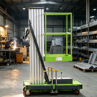 Mât élévateur en aluminium homologué CE 135 kg, 5 m, 9 m, 13 m pour la réparation des installations intérieures