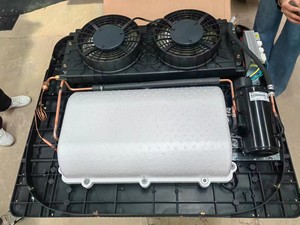 12V <b>24V</b> Roof-Mounted Integrated Parking Air Conditioner Acondicionado 12v Car Ac System <b>Battery</b> <b>24v</b> for Semi Truck Van - Product Image 6