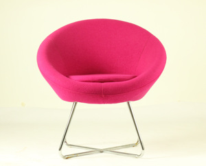 Sedia da Pranzo Imbottita Commerciale con Gambe in Metallo, Sedia Resistente per Uso Interno in Caffè e Settore Alberghiero - Product Image 6