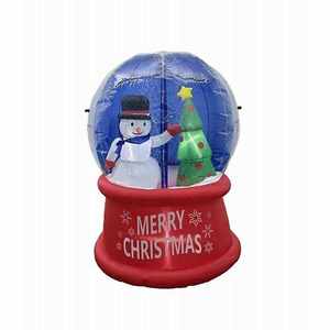 Высококачественные светодиодные надувные снежные шары, рождественские украшения, 220 В, сказочные огни для наружного дерева, декоративные светильники - Product Image 1