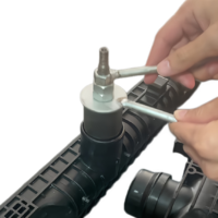 Test de fuite du fabricant d'origine sur le bouchon de tuyau d'expansion en caoutchouc d'entrée, adapté aux radiateurs automobiles universels