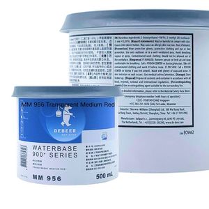 Pintura Basecoat al Agua Avanzada de Alta Resistencia 500ml Rojo Transparente para Reparación y Repintado de Carrocerías de Automóviles, Secado Rápido, Recubrimiento Líquido de Alta Calidad - Product Image 6
