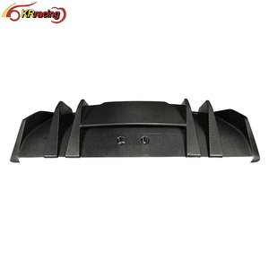 Vale la pena <span class=keywords><strong>comprar</strong></span> estilo V Kit de carrocería de coche de fibra de carbono seco labio delantero difusor trasero alerón para <span class=keywords><strong>Audi</strong></span> <span class=keywords><strong>R8</strong></span> 2016-2018 - Product Image 6