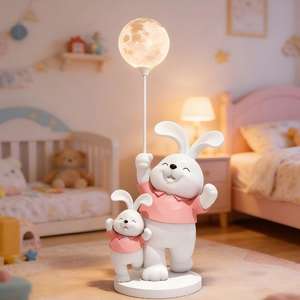 Figura Decorativa <span class=keywords><strong>de</strong></span> <span class=keywords><strong>Conejo</strong></span> en Resina Ecológica, Escultura 3D con Tema <span class=keywords><strong>de</strong></span> Amor, Decoración para el Hogar, Esquina <span class=keywords><strong>de</strong></span> TV, Entrada, Regalo Decorativo - Product Image 5