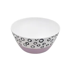 Factory Supplier high quality custom support plastic salad bowl melamine 6 7 8 9 inch soup bowl salad bowls