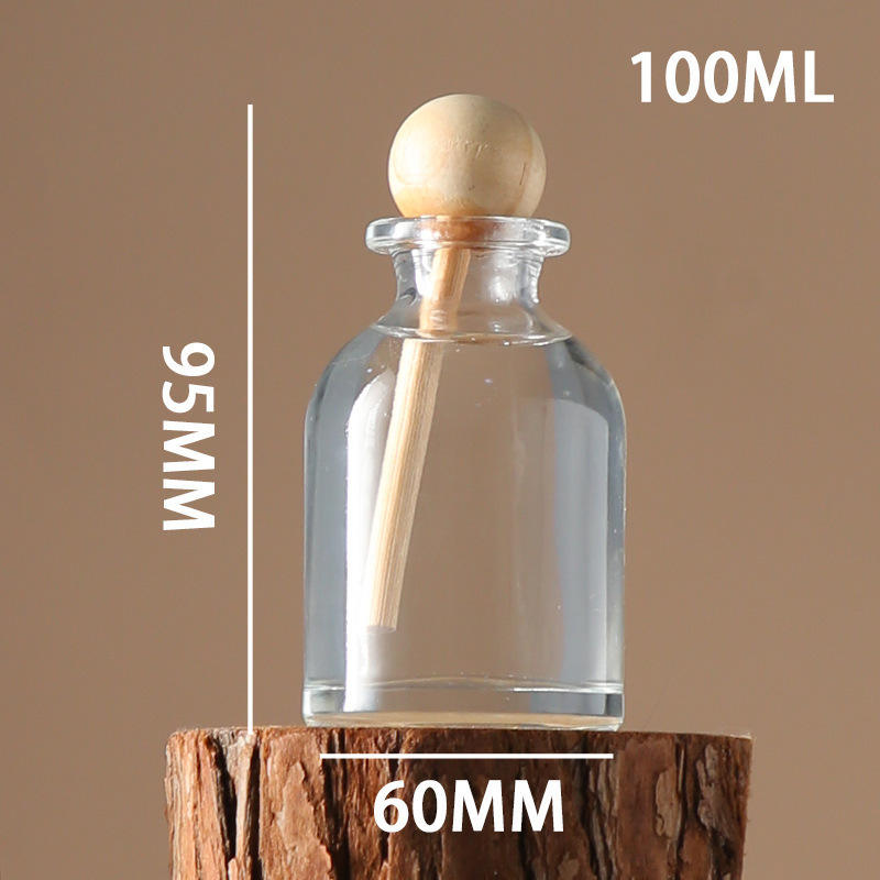 clear bottle with cap