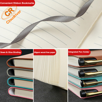 Carnets de notes, agendas et organiseurs en cuir A5 de haute qualité, couverture rigide, 100 feuilles de papier vierge, vente en gros