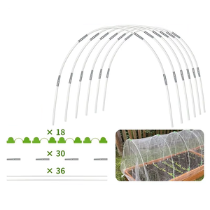 Anpassbare Größe Fiberglas Garden Stakes Essential Supplies für Pflanzen unterstützung und Baumschule - Product Image 2