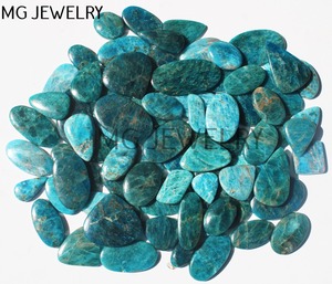 Pierre de Cabochon d'apatite de qualité supérieure en vrac pierre précieuse en vrac pour bijoux fournisseur en gros pierre d'apatite bleue naturelle - Product Image 5