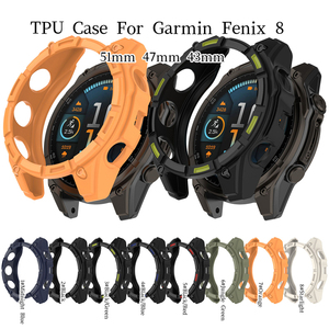 Cadre de protection en TPU pour Garmin Tactix 8 AMOLED Fenix 8 SOLAR Smartwatch Accessoires - Product Image 5