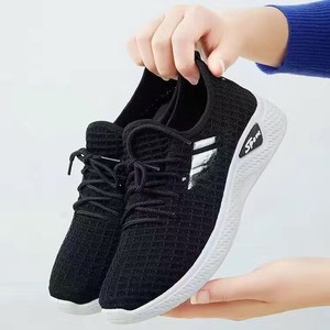 Nuevas zapatillas de deporte para mujer, calcetín personalizado transpirable barato, zapatos deportivos para caminar, zapatillas de deporte <span class=keywords><strong>con</strong></span> <span class=keywords><strong>cuña</strong></span> para mujer - Product Image 5