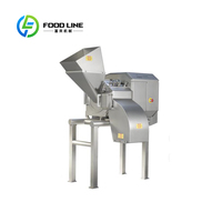 Scie à ruban à viande à vitesse réglable Machine de découpe Nettoyage sans effort Coupe des os et de la viande en bois
