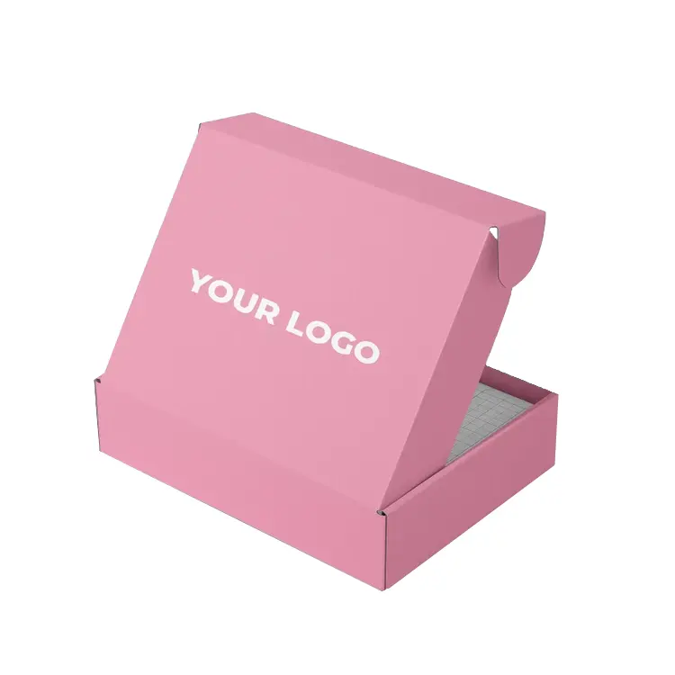 Eco Friendly Custom Logo Corrugated Shipping Mailers Printing Box Packaging