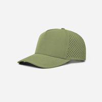 Gorra de Béisbol/Golf Transpirable de 5 Paneles con Visera Curva Estructurada, Impermeable y con Corte Láser