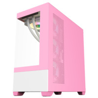 Boîtier de jeu d'ordinateur ATX en verre trempé rose OEM Boîtier de jeu pour PC Boîtier d'ordinateur et tours Châssis de bureau