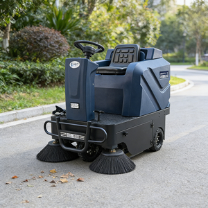 Balayeuse de voirie électrique autopropulsée robuste de 1800W 48V à batterie pour - Product Image 1